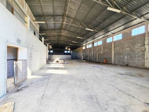Lote de terreno de 60841m2 com armazém de 1200m2, em Pelariga, Pombal, Leiria