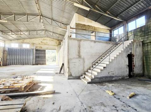 Lote de terreno de 60841m2 com armazém de 1200m2, em Pelariga, Pombal, Leiria