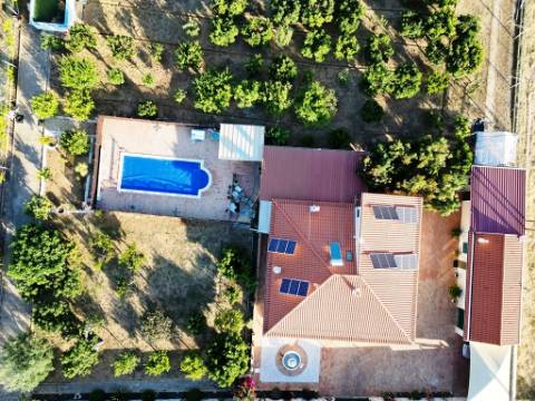 Quinta T4 com piscina, em Luz de Tavira, Algarve
