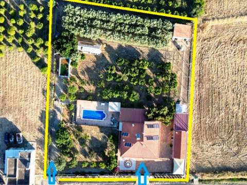 Quinta T4 com piscina, em Luz de Tavira, Algarve