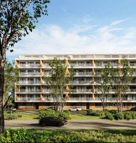 Novo apartamento T2, terraço e garagem box, junto ao centro Alcobaça