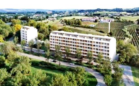 Novos apartamentos T3, varandas e garagem box, junto ao centro Alcobaça