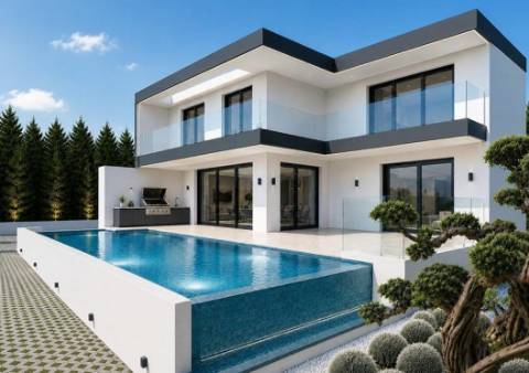 Moradia de Luxo T4 com Piscina Infinita e Vista Mar - Luz de Tavira