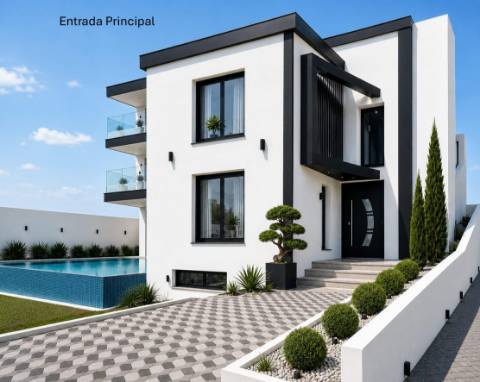 Moradia de Luxo T4 com Piscina Infinita e Vista Mar - Luz de Tavira