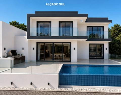 Moradia de Luxo T4 com Piscina Infinita e Vista Mar - Luz de Tavira
