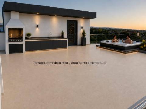 Moradia de Luxo T4 com Piscina Infinita e Vista Mar - Luz de Tavira