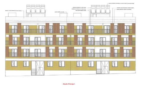 Apartamento T2 novo, varandas, terraço no topo, parqueamento para 1 viatura