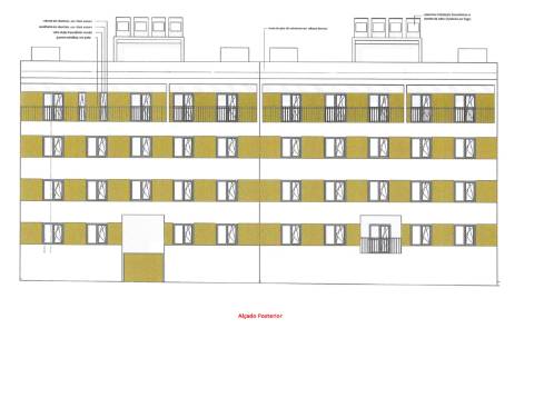 Apartamento T2 novo, varandas, terraço no topo, parqueamento para 1 viatura