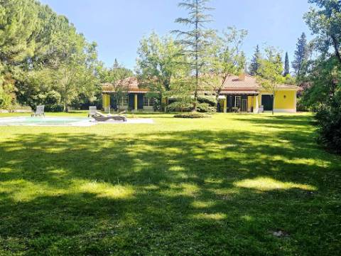 Quinta de 10154m2 com moradia T5 e piscina, na Herdade Zambujeiro, Santo Estêvão