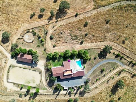 Herdade equestre com moradia T5 e piscina, 93,5ha, em Ourique, Alentejo