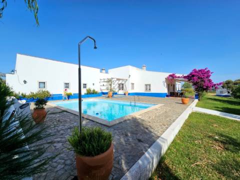 Herdade equestre com moradia T5 e piscina, 93,5ha, em Ourique, Alentejo