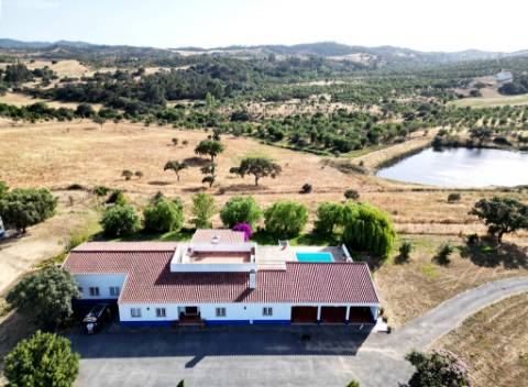 Herdade equestre com moradia T5 e piscina, 93,5ha, em Ourique, Alentejo