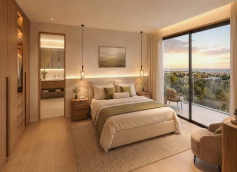 Lote com projeto aprovado, piscina e vistas de mar, centro de Tavira, Algarve
