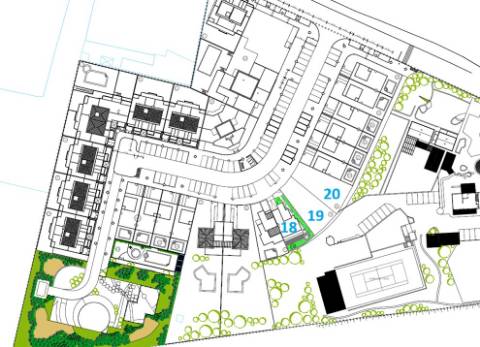 Lote com projeto aprovado, piscina e vistas de mar, centro de Tavira, Algarve