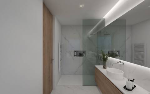 Apartamento T3 c/ Vistas sobre o Rio Douro e sobre o Mar