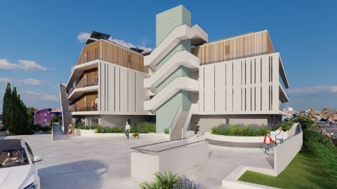 Empreendimento de luxo, em fase de construção para venda em Oura, Albufeira.