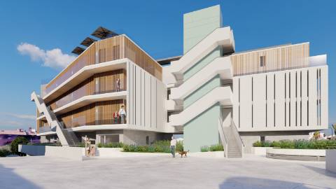 Empreendimento de luxo, em fase de construção para venda em Oura, Albufeira.