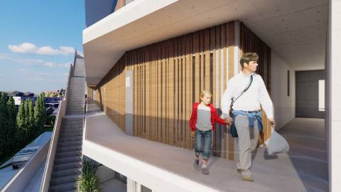 Empreendimento de luxo, em fase de construção para venda em Oura, Albufeira.
