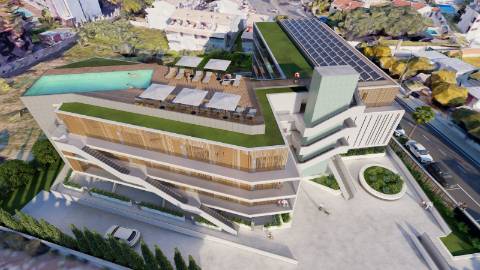 Empreendimento de luxo, em fase de construção para venda em Oura, Albufeira.