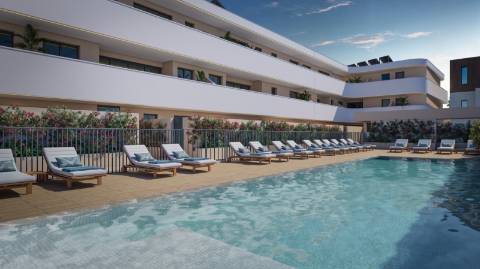 Apartamento T2 Moderno com acesso a piscina em Cabanas de Tavira