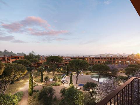 AP T3 de Luxo em Vilamoura com piscina e varanda com 54,45m²