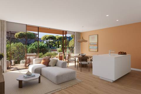 AP T3 de Luxo em Vilamoura com piscina e varanda com 54,45m²