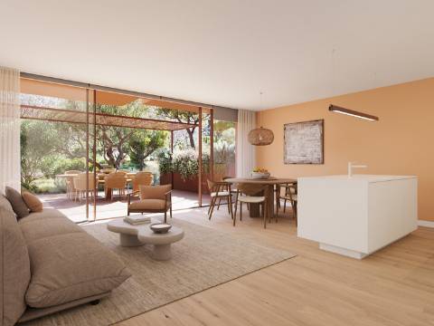 AP T3 de Luxo em Vilamoura com piscina e varanda com 54,45m²