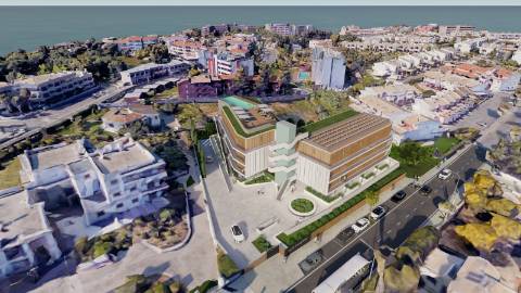 Apartamento T3 em Albufeira com varanda de 105m², vista mar, piscina e garagem