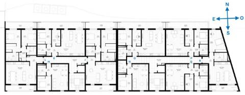 Apartamento T1+1 com garagem e varanda para venda em Portimão