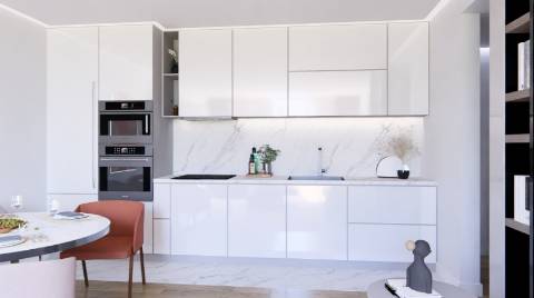 Apartamento T1+1 com garagem de 2 lugares em Portimão