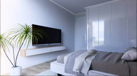 Apartamento T1+1 com garagem de 2 lugares em Portimão