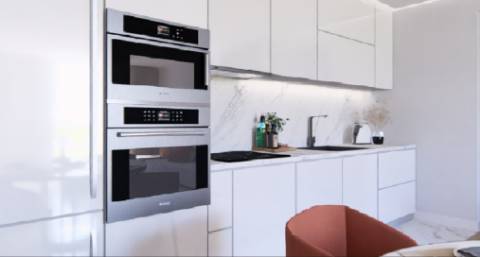 Apartamento T2 com varanda e garagem no centro de Portimão
