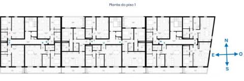 Apartamento T2 com varanda e garagem no centro de Portimão