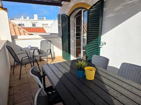 Apartamento T0 com Terraço Panorâmico em Cabanas de Tavira