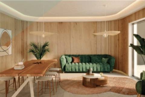 Apartamento T2 Duplex com terraço privado e piscina