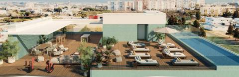 Apartamento T2 Duplex com Rooftop Privativo