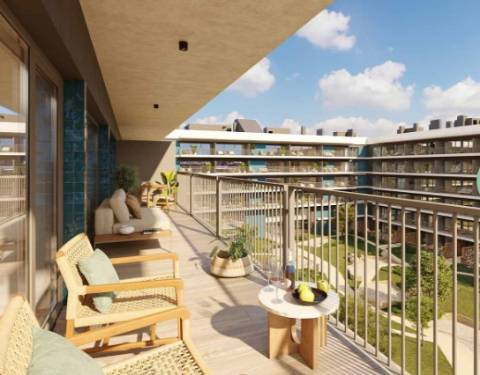 LUX Garden EVO: Apartamento T2 em Condomínio Premium com Piscina