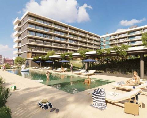 LUX Garden EVO: Apartamento T1 em Condomínio Premium com Piscina