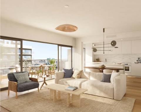 Apartamento T3 de Luxo no LUX Garden EVO, Faro -com piscina