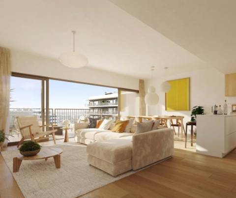 Apartamento T3 de Luxo no LUX Garden EVO, Faro -com piscina