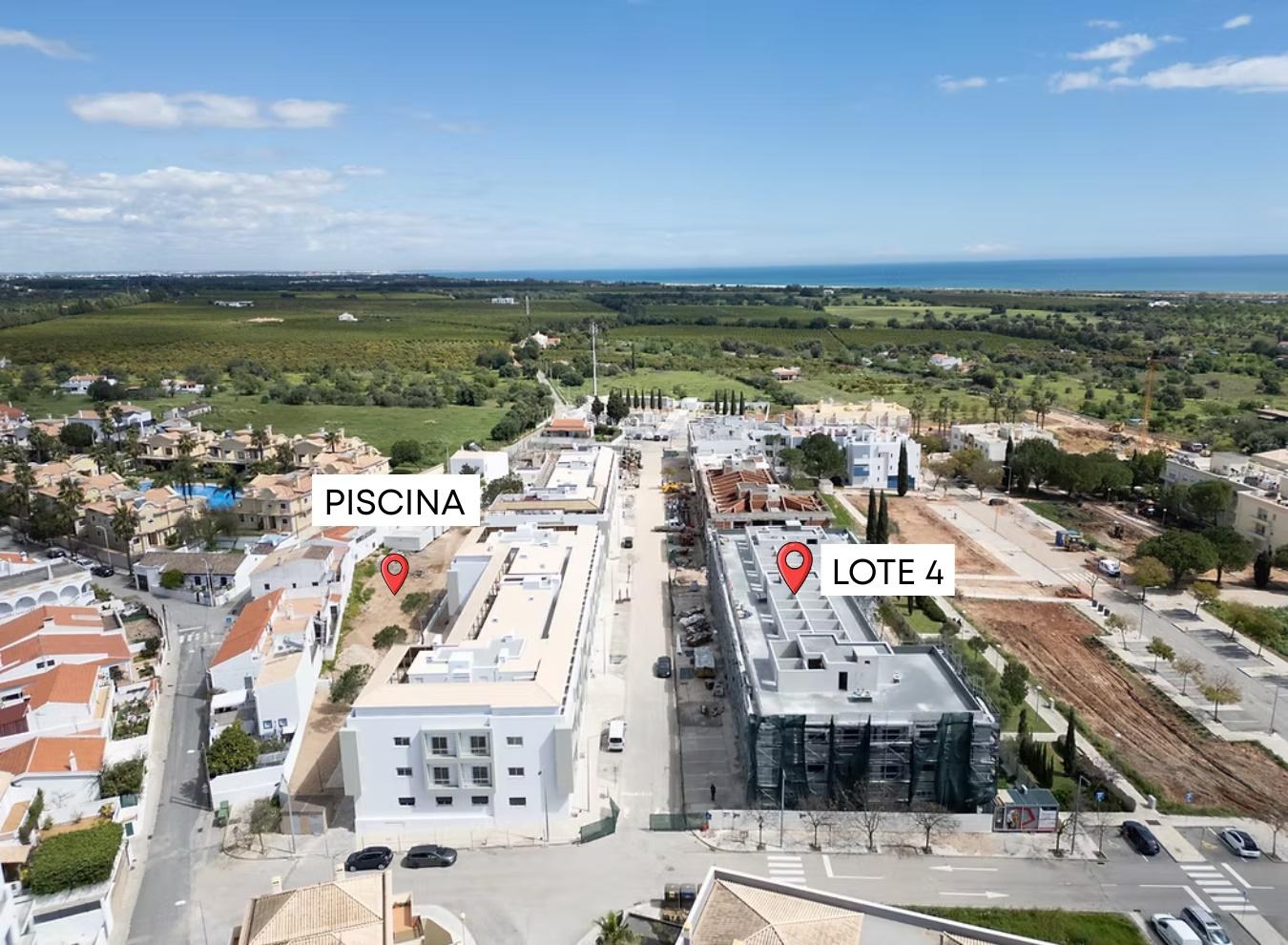 Apartamento T3 novo com Garagem e Piscina em Conceição de Tavira