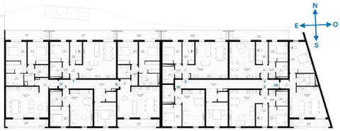 Apartamento T1 para venda com varanda e garagem em Portimão