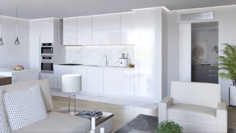 Apartamento T2 para venda com garagem no centro de Portimão