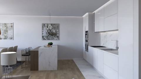 Apartamento T2 para venda com garagem no centro de Portimão