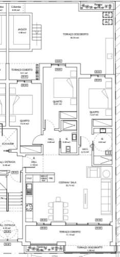 Apartamento T3 com terraço grande, jacuzzi e garagem em fase de construção