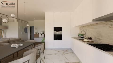 Apartamento T3 com acesso a terraço privativo e jacuzzi em fase de construção