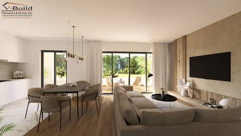 Apartamento T3 com terraço, jacuzzi e garagem em fase de construção