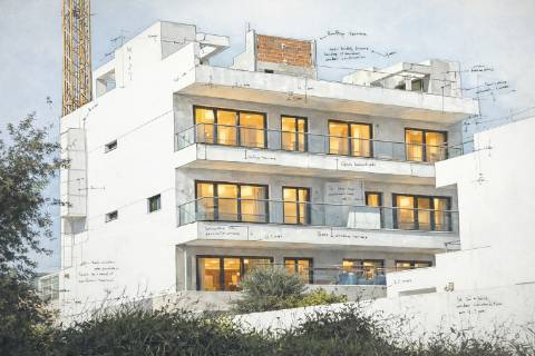 Apartamento T2 de luxo em Tavira em fase de construção