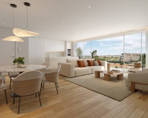 Vida de luxo exclusiva - Apartamento T2 em condomínio com piscinas