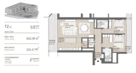 Vida de luxo exclusiva - Apartamento T2 em condomínio com piscinas